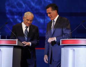 Ron Paul, Mitt Romney