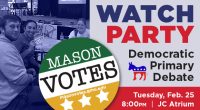 Join Mason Votes for a Debate Watch Party in the JC Atrium at 8pm on Tuesday, February 25th as the Democratic primary candidates square off LIVE on CBS. Enjoy #FREEpizza […]