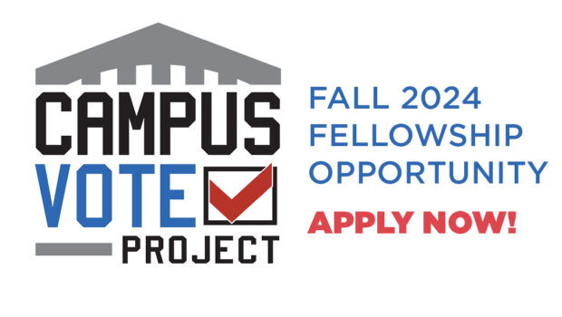 Campus Vote Project is seeking students who are passionate about democratic engagement, politically interested, and are self-starters to help peers register and vote and engage them in dialogue around democracy […]