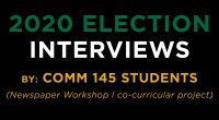 Mason Students Share What’s Motivating Them in 2020 Students in Communication 145 (Newspaper Workshop I) were assigned to interview their peers on why voting is important and which issues were […]