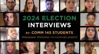 Mason Students Share What’s Motivating Them in 2024 The students of COMM 145 (Newspaper Workshop I) interviewed their peers on why voting is important and which issues were influencing their […]