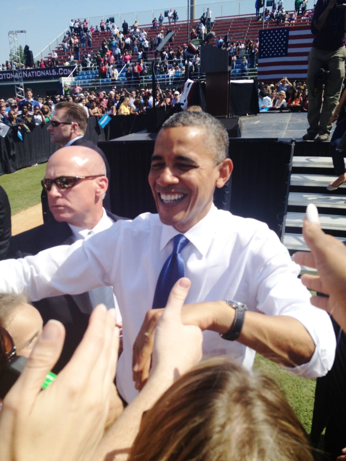Obama rally