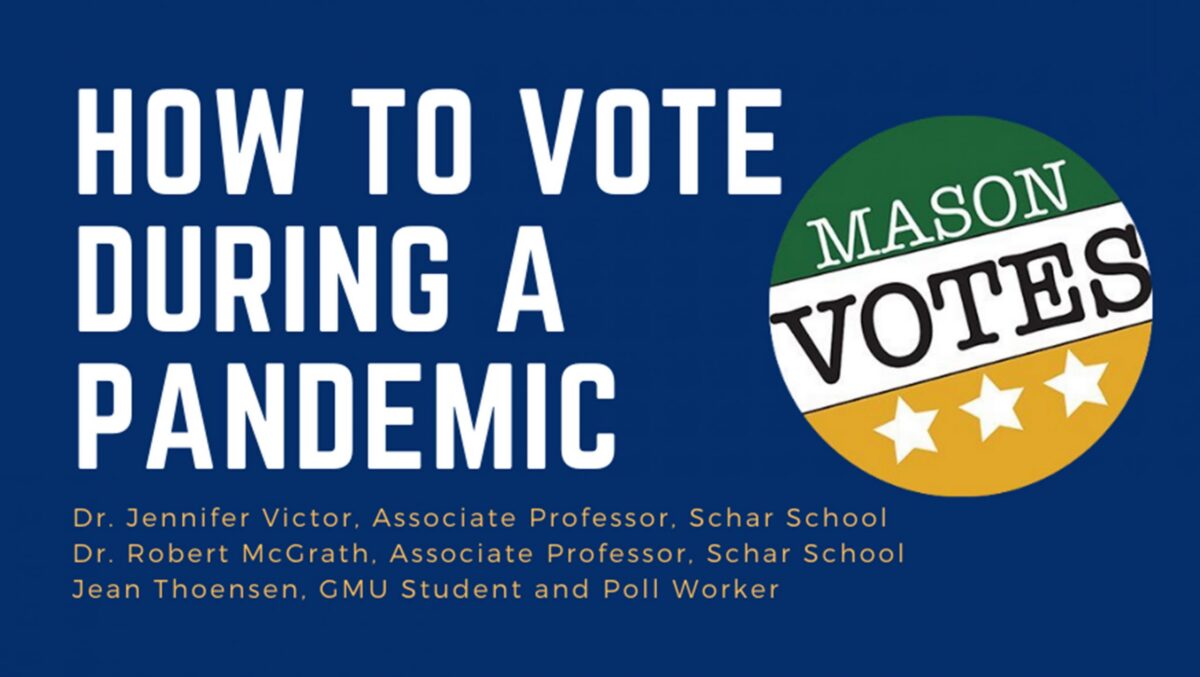 How to Vote During a Pandemic | poster