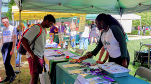2026 National Voter Registration Day on Mason's Fairfax campus.