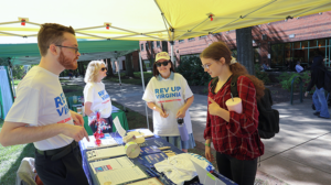 2026 National Voter Registration Day on Mason's Fairfax campus.