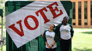 2026 National Voter Registration Day on Mason's Fairfax campus.